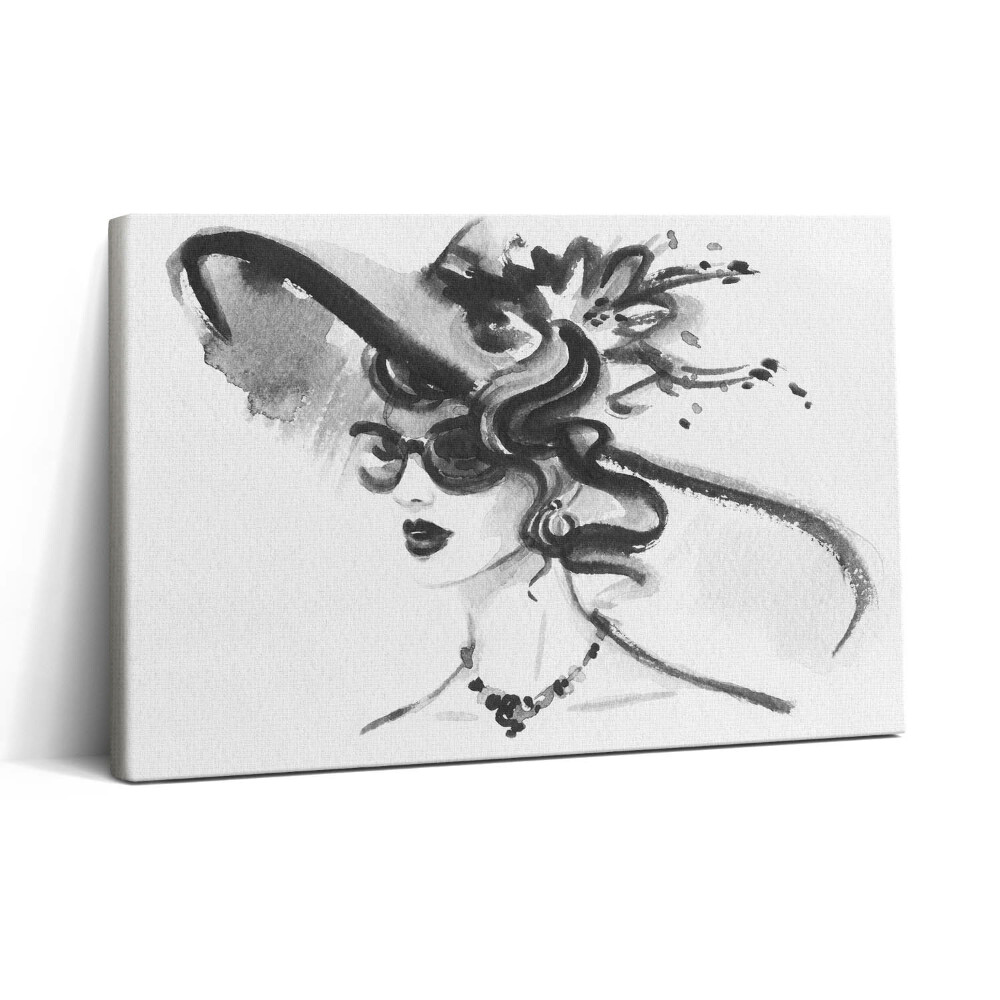 Obraz z fotografie na plátně 30x20 Módní žena