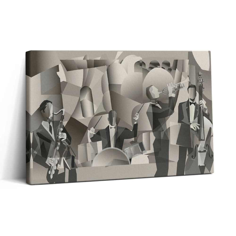Obraz z fotografie na plátně 30x20 Orchestr geometrických postav