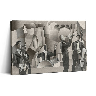 Obraz z fotografie na plátně 30x20 Orchestr geometrických postav
