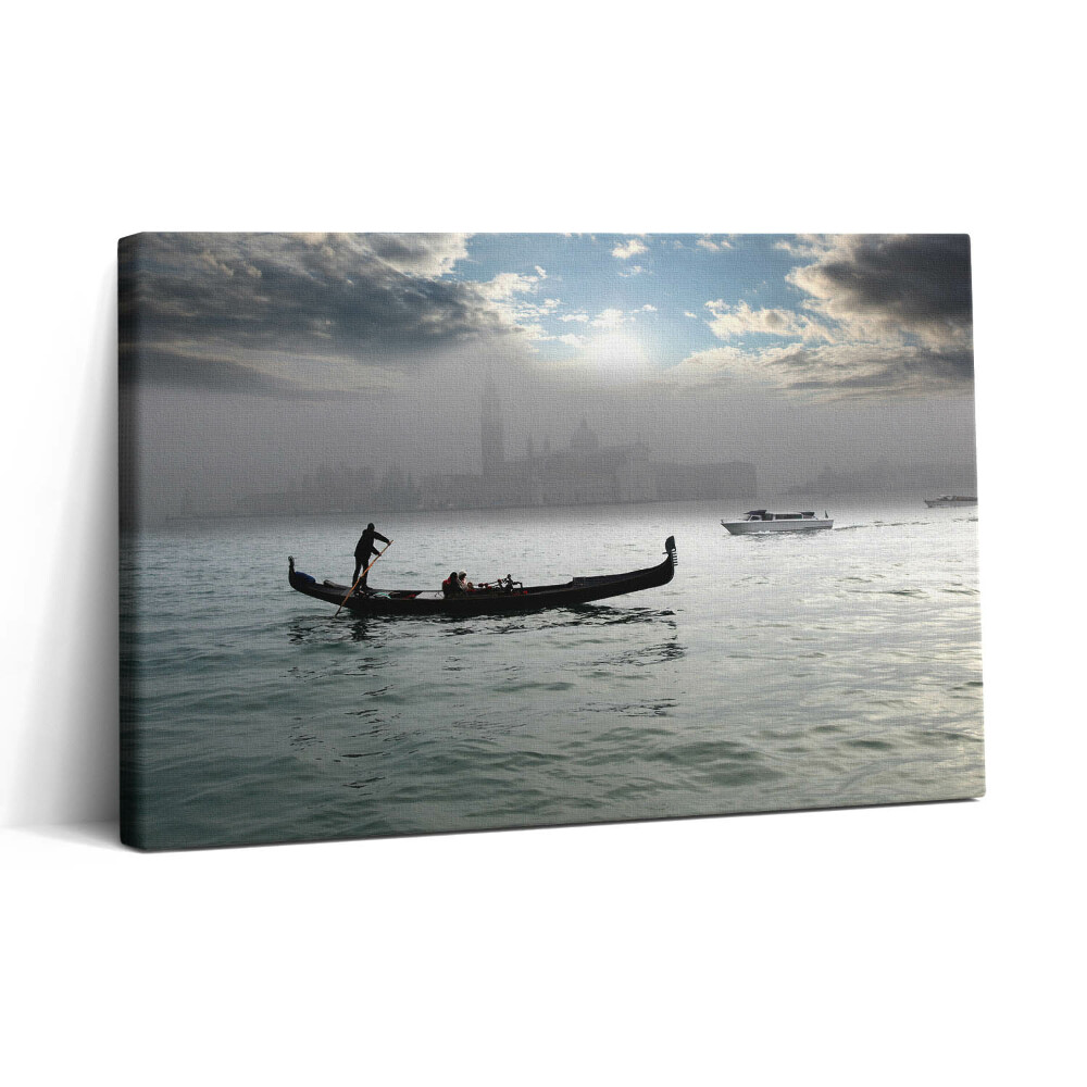 Obraz na plátně 30x20 Benátské gondoly