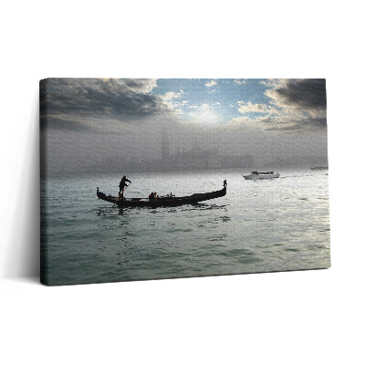 Obraz na plátně 30x20 Benátské gondoly