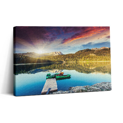 Obraz na plátně 30x20 Říční krajina