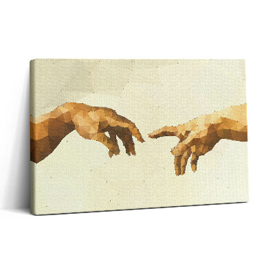 Obraz na plátně 30x20 Stvoření Adama