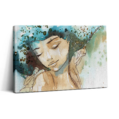 Obraz na plátně 30x20 Abstraktní žena