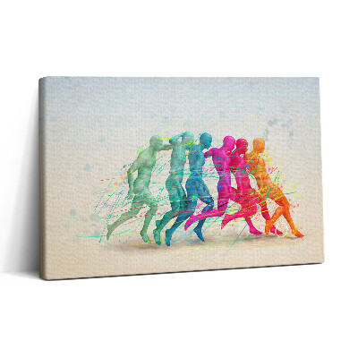 Obraz na plátně 30x20 Barevní lidé