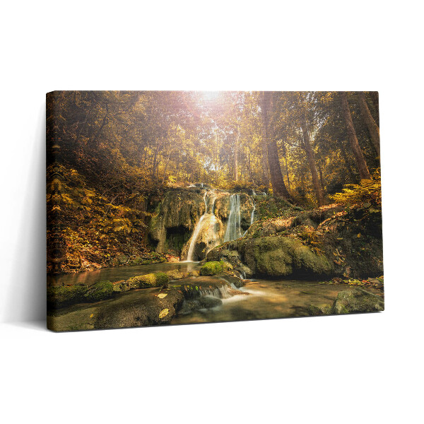 Obraz canvas 30x20 Vodopád Pugang Chiangrai v Thajsku
