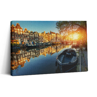 Obraz canvas 30x20 Město Amsterdam