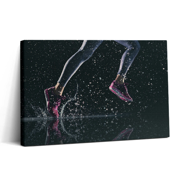 Obraz canvas 30x20 Zdravý životní styl - běh