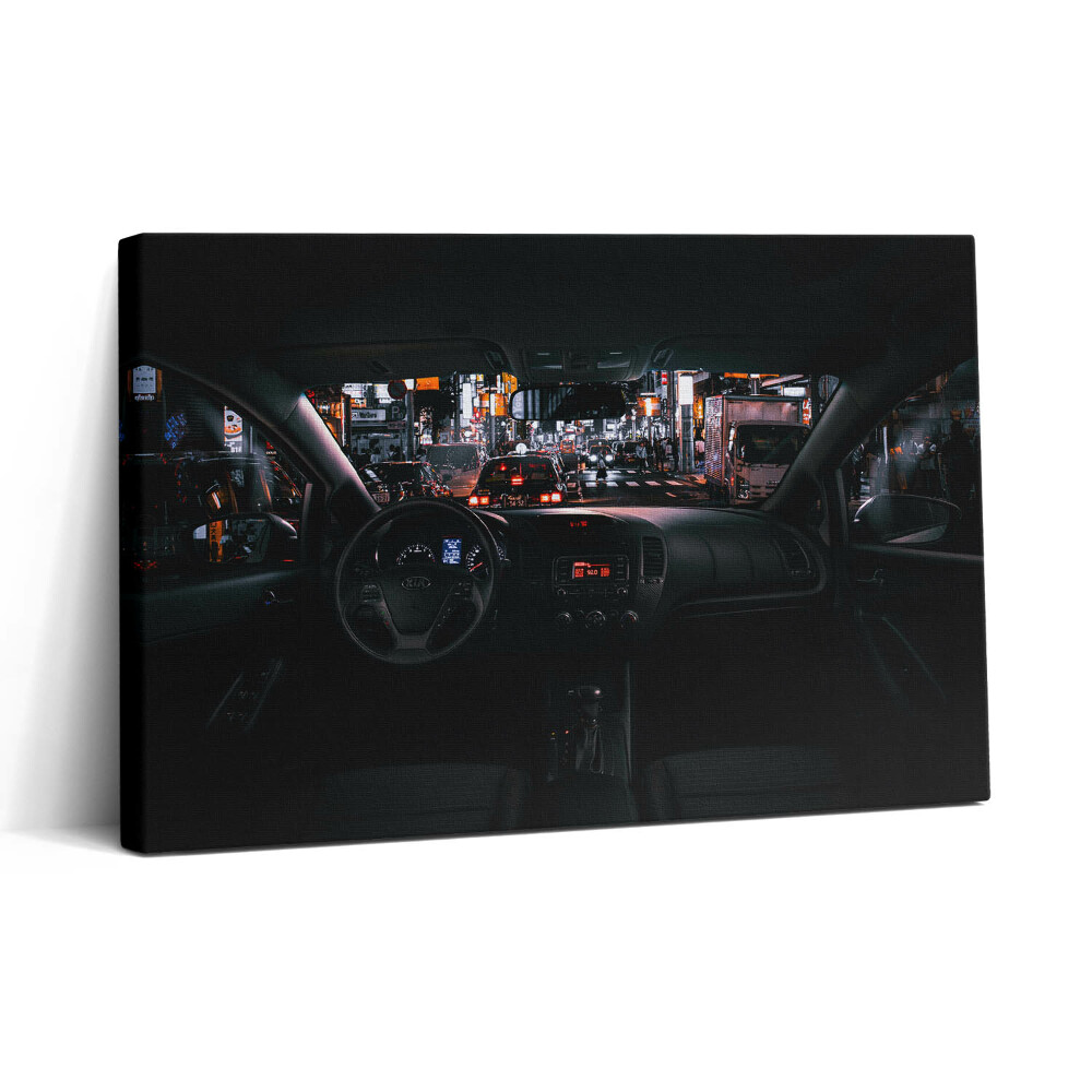 Obraz canvas 30x20 Auto v Tokiu