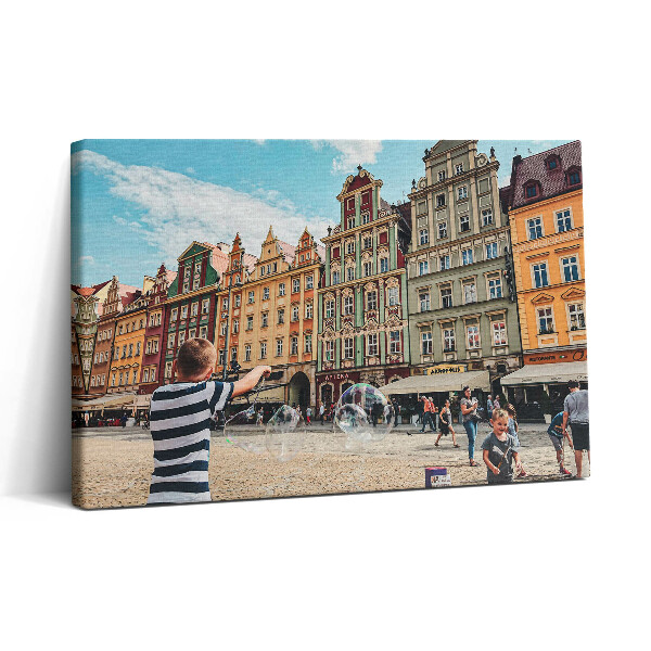 Obraz canvas 30x20 Tržní náměstí ve Vratislavi
