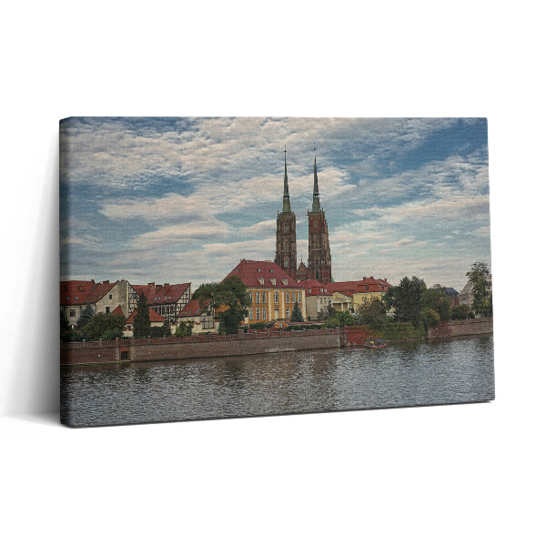 Obraz canvas 30x20 Kostel v Breslau