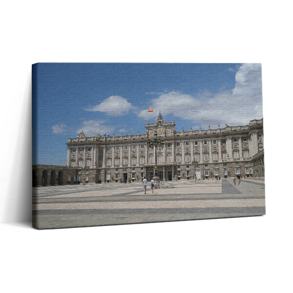 Obraz canvas 30x20 Historický palác v Madridu