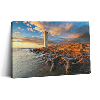 Obraz na plátně 30x20 Maják od Baltského moře