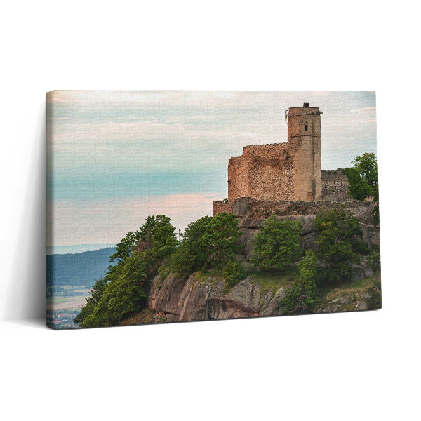 Obraz canvas 30x20 Hrad Chojnik v Jelení Hoře