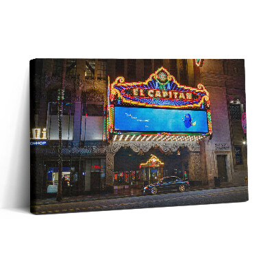 Obraz canvas 30x20 Divadlo Ej Capitan v Los Angeles