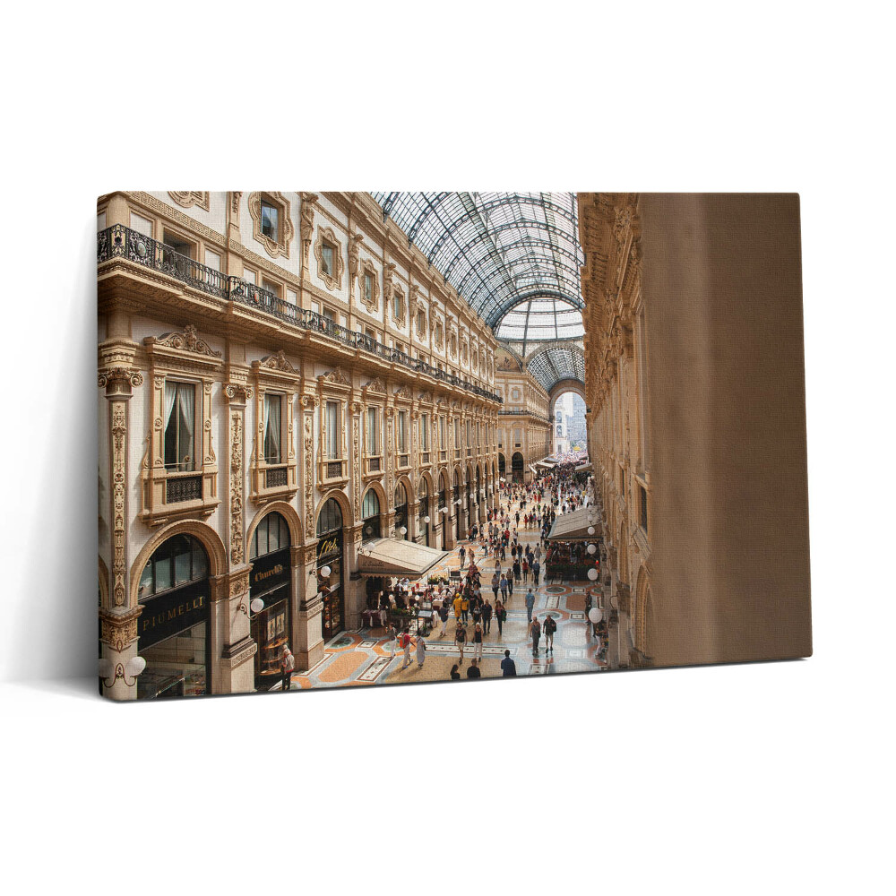 Obraz canvas 30x20 Galleria Vittorio Emanuele II v Itálii