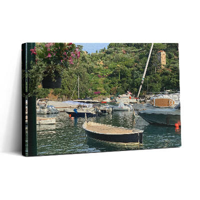 Obraz canvas 30x20 Přístav Portofino