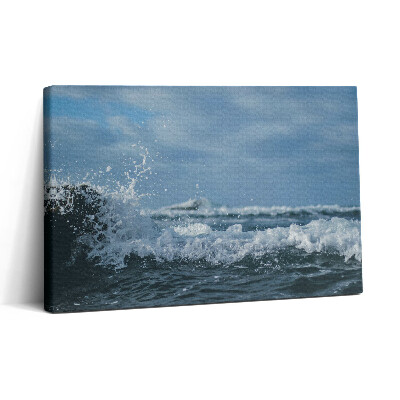 Obraz canvas 30x20 Fotografie mořských vln