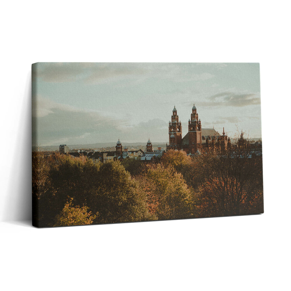 Obraz canvas 30x20 Umělecká galerie v Glasgow