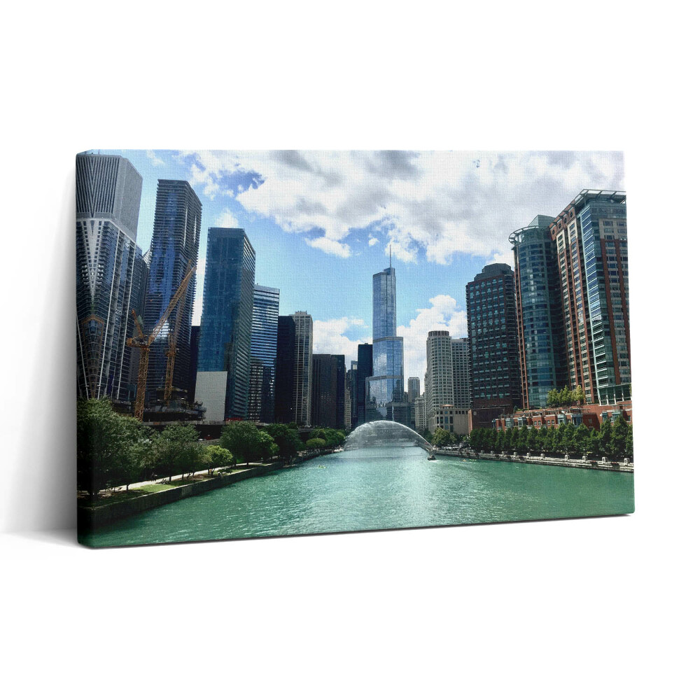 Obraz z fotografie na plátně 30x20 Mrakodrapy