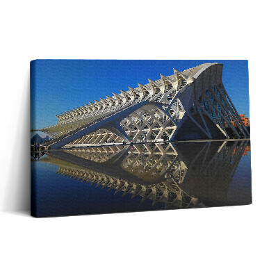 Obraz canvas 30x20 Muzeum vědy ve Valencii