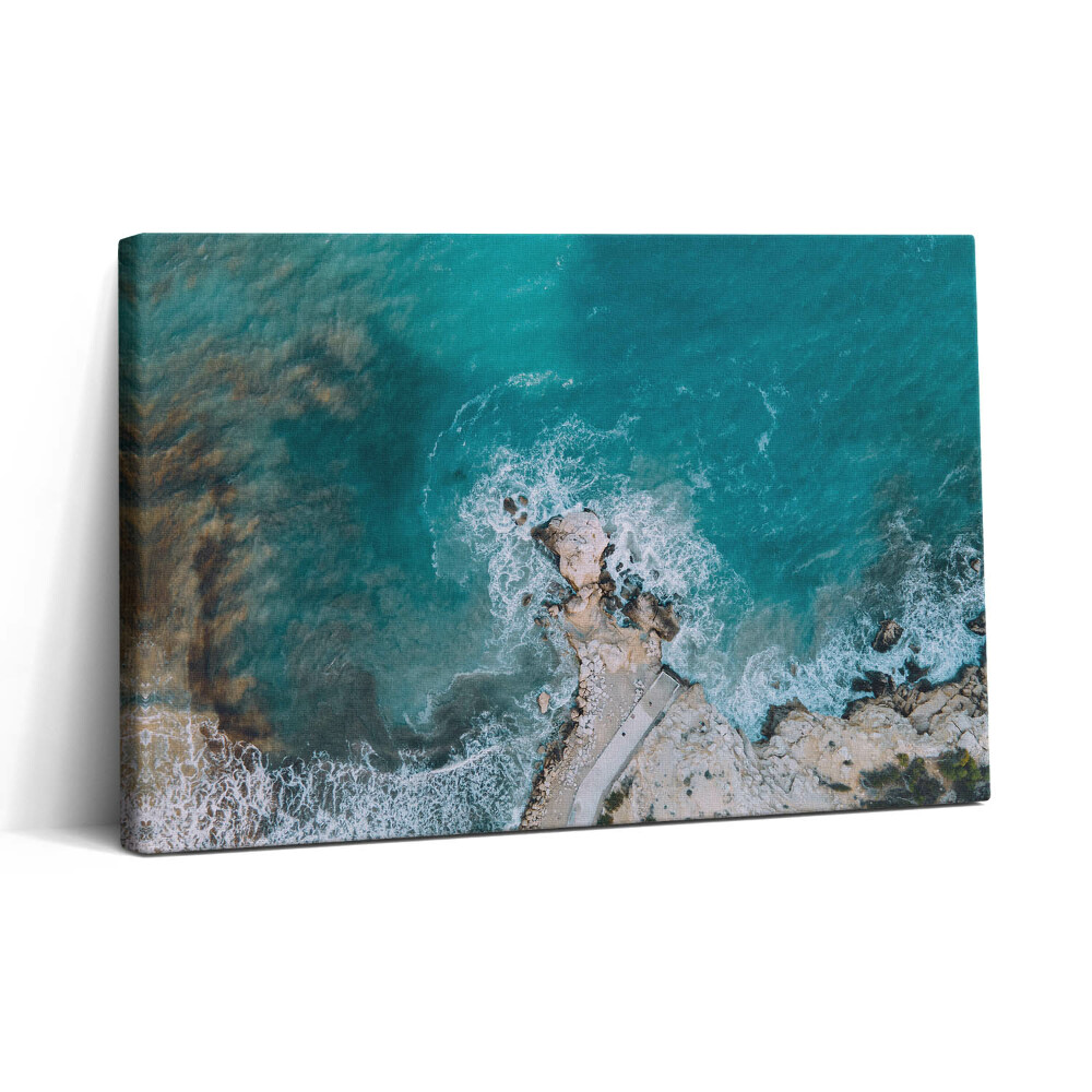 Obraz canvas 30x20 Fjordy na pobřeží Costa Blanca