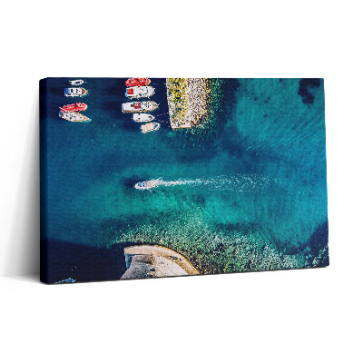 Obraz canvas 30x20 Lodě na moři