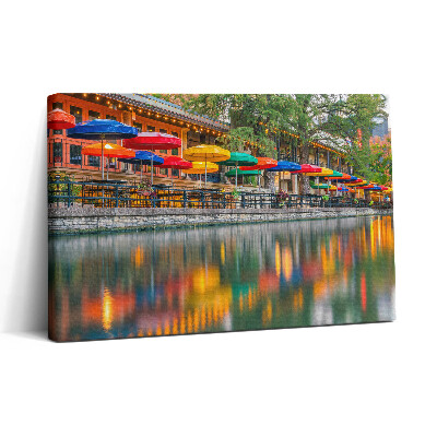 Obraz canvas 30x20 Řeka v San Antoniu
