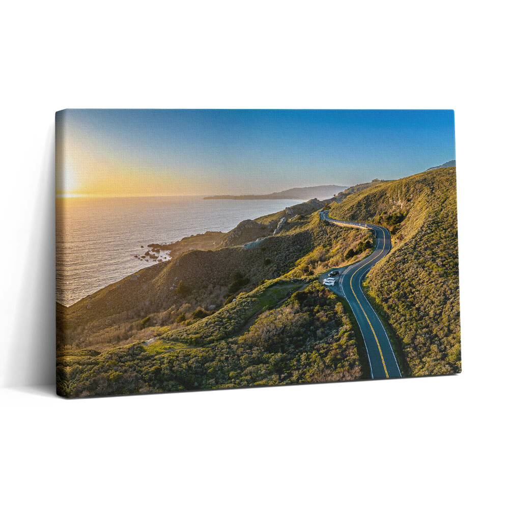 Obraz canvas 30x20 Silnice kolem San Francisca USA