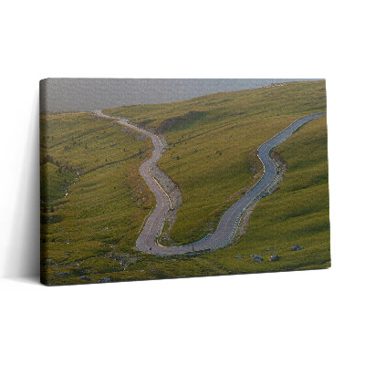 Obraz canvas 30x20 Transalpská silnice 67c