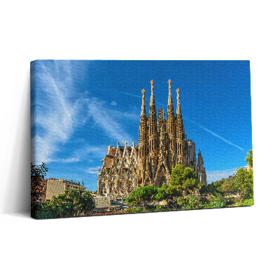 Obraz na plátně 30x20 Katedrála Sagrada Familia