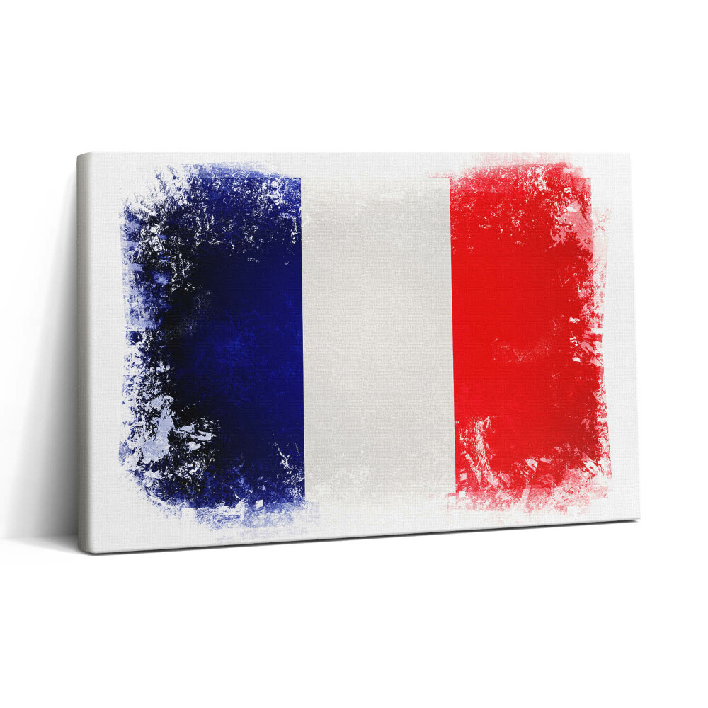 Obraz na plátně 30x20 Francouzská vlajka