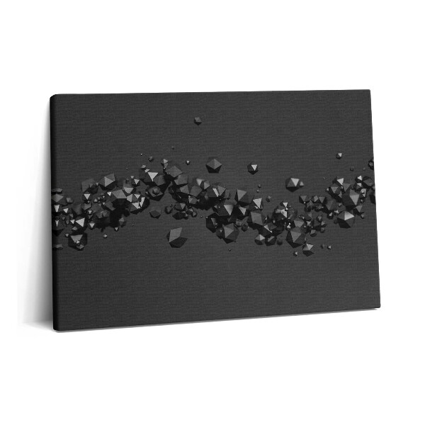 Obraz canvas 60x40 cm Abstraktní 3D tvary