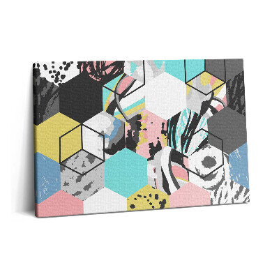 Obraz z fotografie na plátně 60x40 cm Geometrická abstrakce