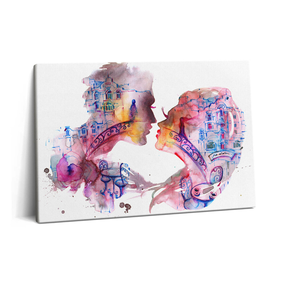 Obraz na plátně 60x40 cm Dvě těla - jedna duše