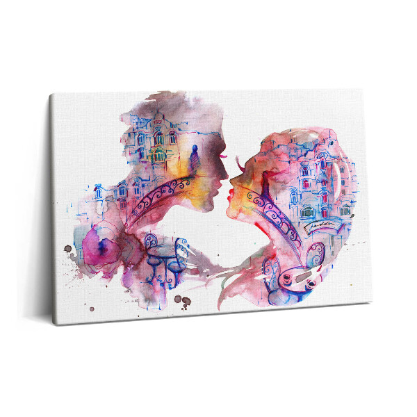 Obraz na plátně 60x40 cm Dvě těla - jedna duše