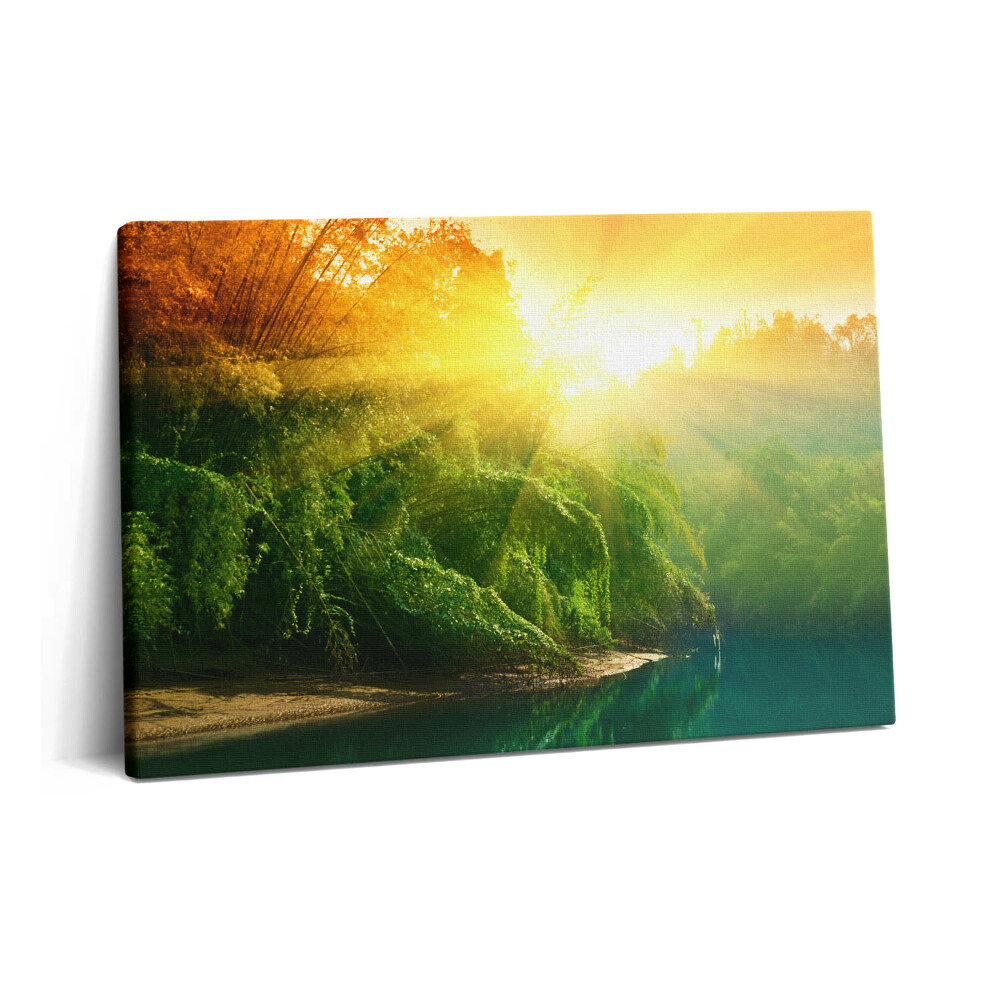 Obraz na plátně 60x40 cm Přírodní krajina na slunci