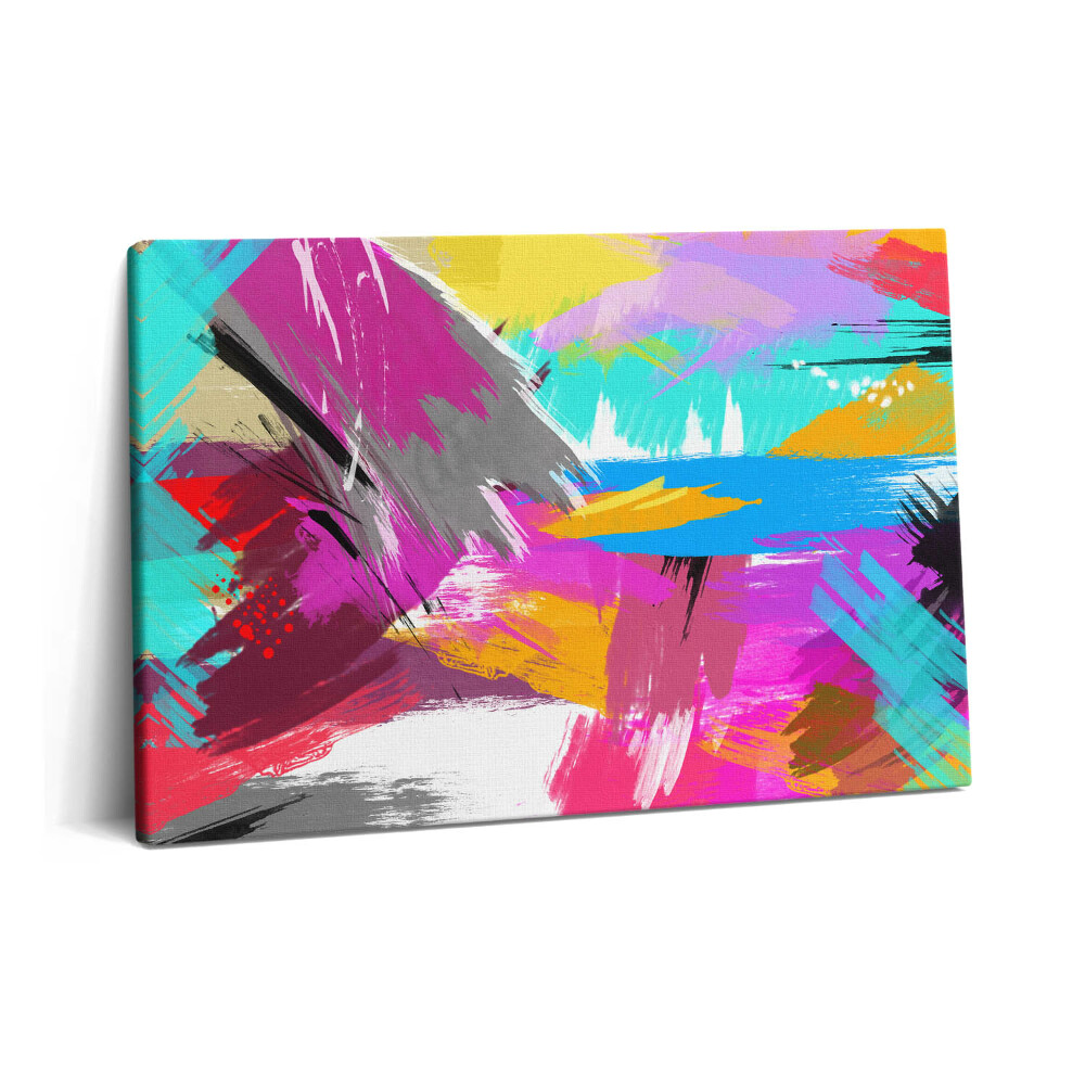 Obraz canvas 60x40 cm Abstraktní tahy štětcem