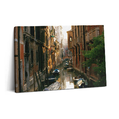 Obraz na plátně 60x40 cm Romantika benátského Velkého kanálu