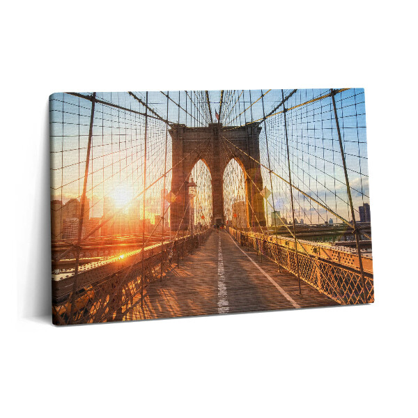 Obraz na plátně 60x40 cm Brooklynský most v New Yorku