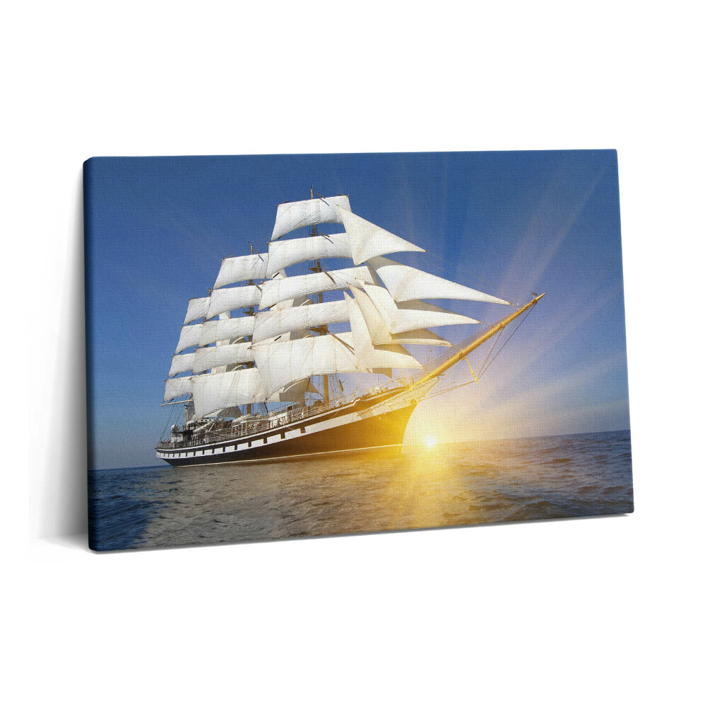 Obraz canvas 60x40 cm Plachetnice - plachtění