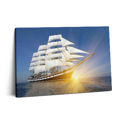 Obraz canvas 60x40 cm Plachetnice - plachtění