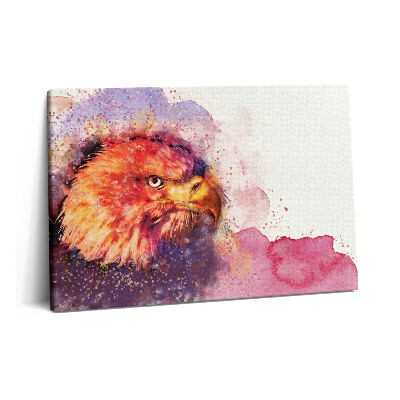 Obraz canvas 60x40 cm Akvarel pták orel
