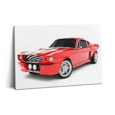Obraz canvas 60x40 cm Červené sportovní auto