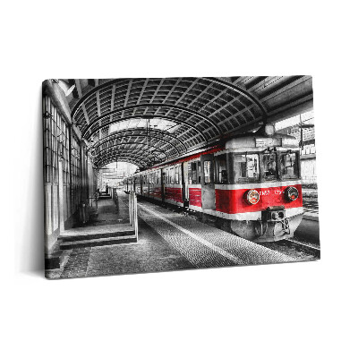 Obraz na plátně 60x40 cm Staré železniční nástupiště