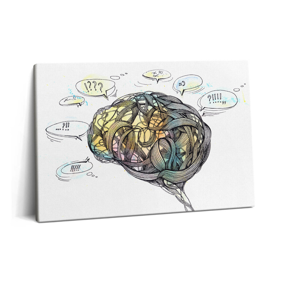 Obraz na plátně 60x40 cm Umělecké zobrazení mozku