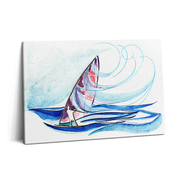 Obraz z fotografie na plátně 60x40 cm Surfovací prkno