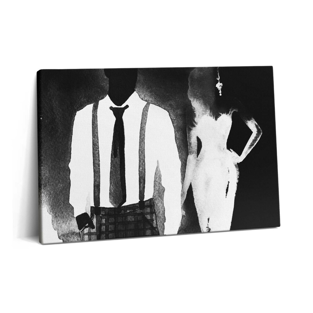 Obraz na plátně 60x40 cm Akvarel pro ženy a muže