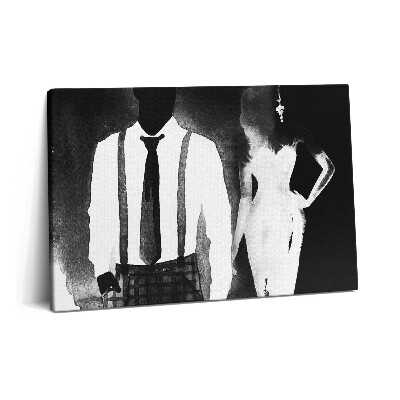 Obraz na plátně 60x40 cm Akvarel pro ženy a muže