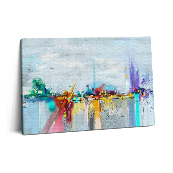 Obraz canvas 60x40 cm Abstraktní most